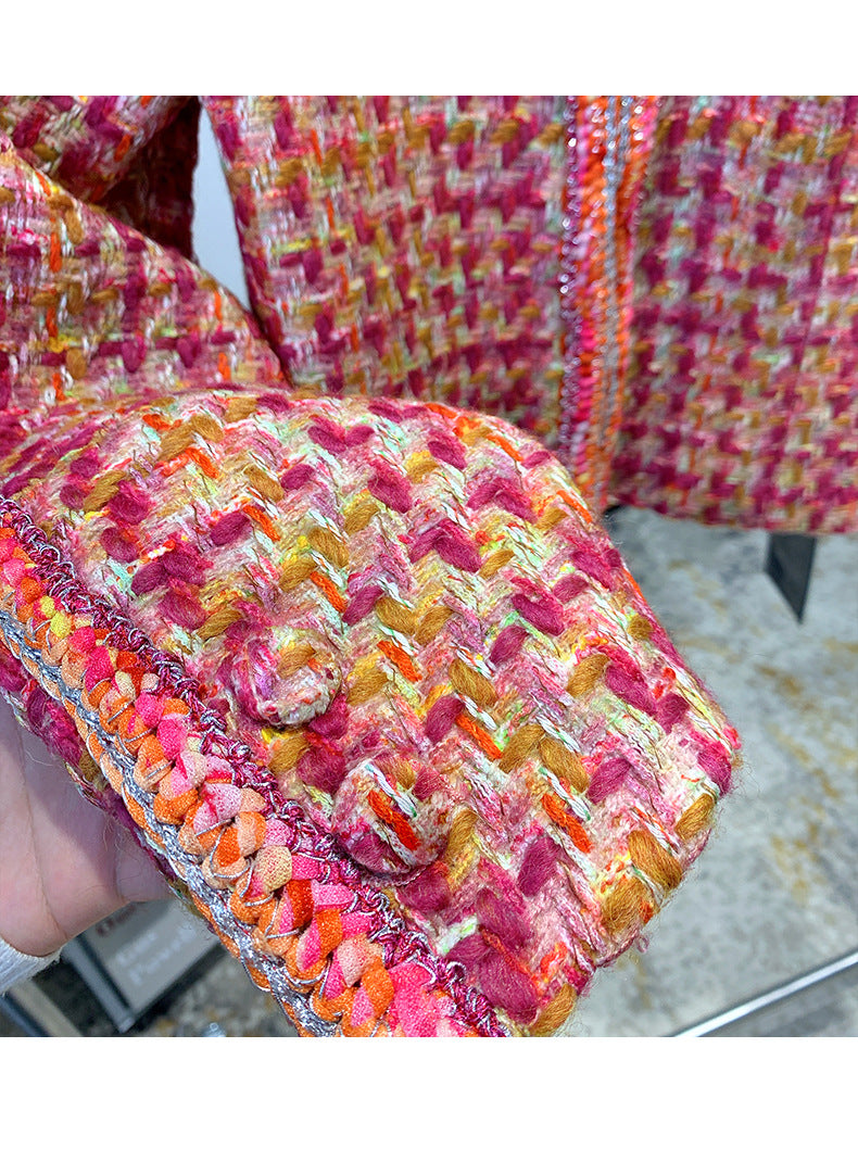 042 - Tweedjacke Damen – Kurz & Luxury Design