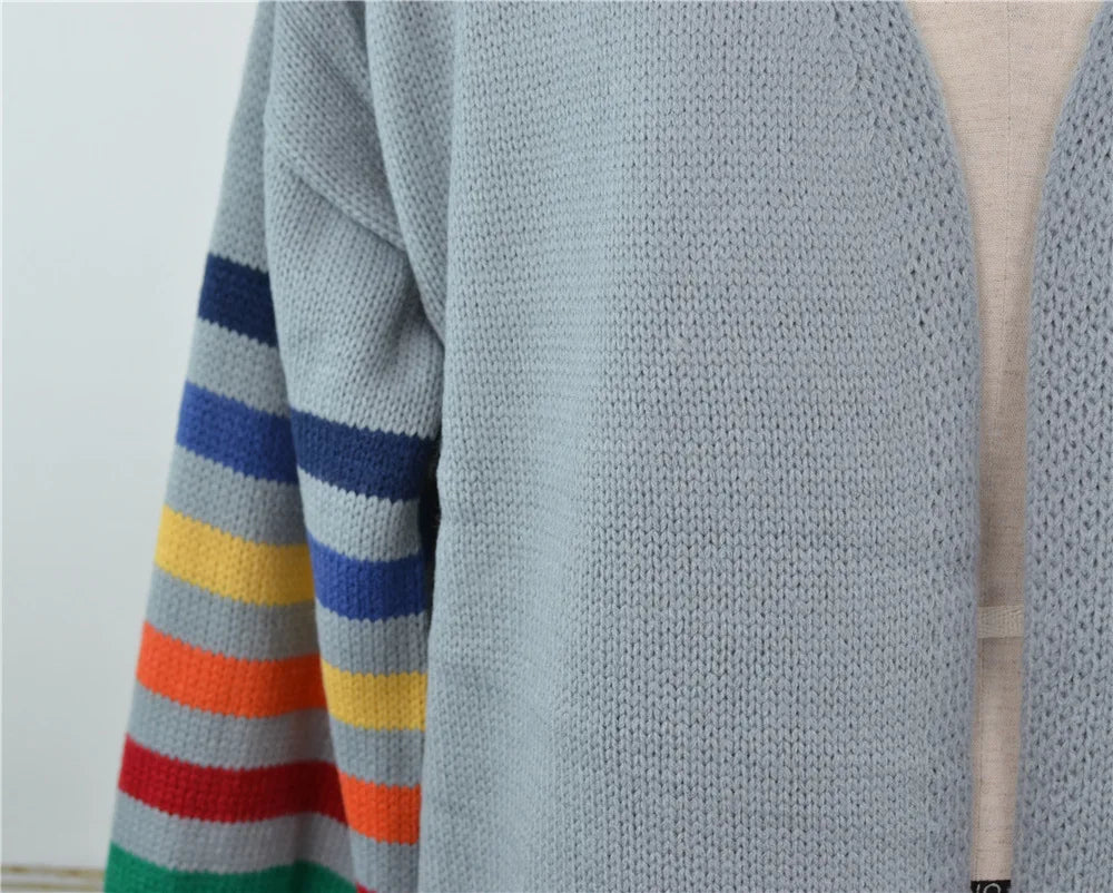 006 - Damen Strickmantel – Warm & Urban