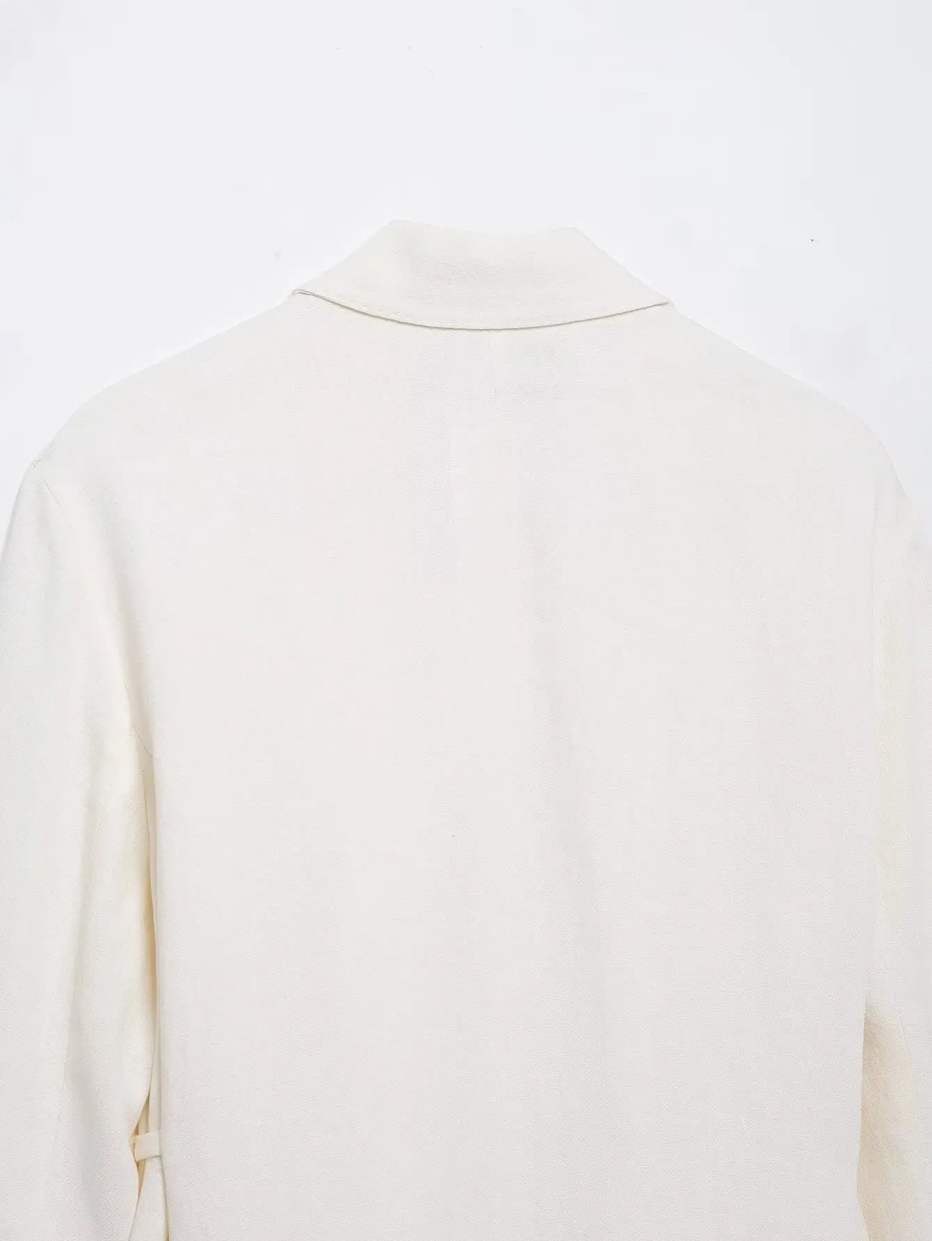 112 - Damen Blazer Mit Spitze-Up & Reverskragen