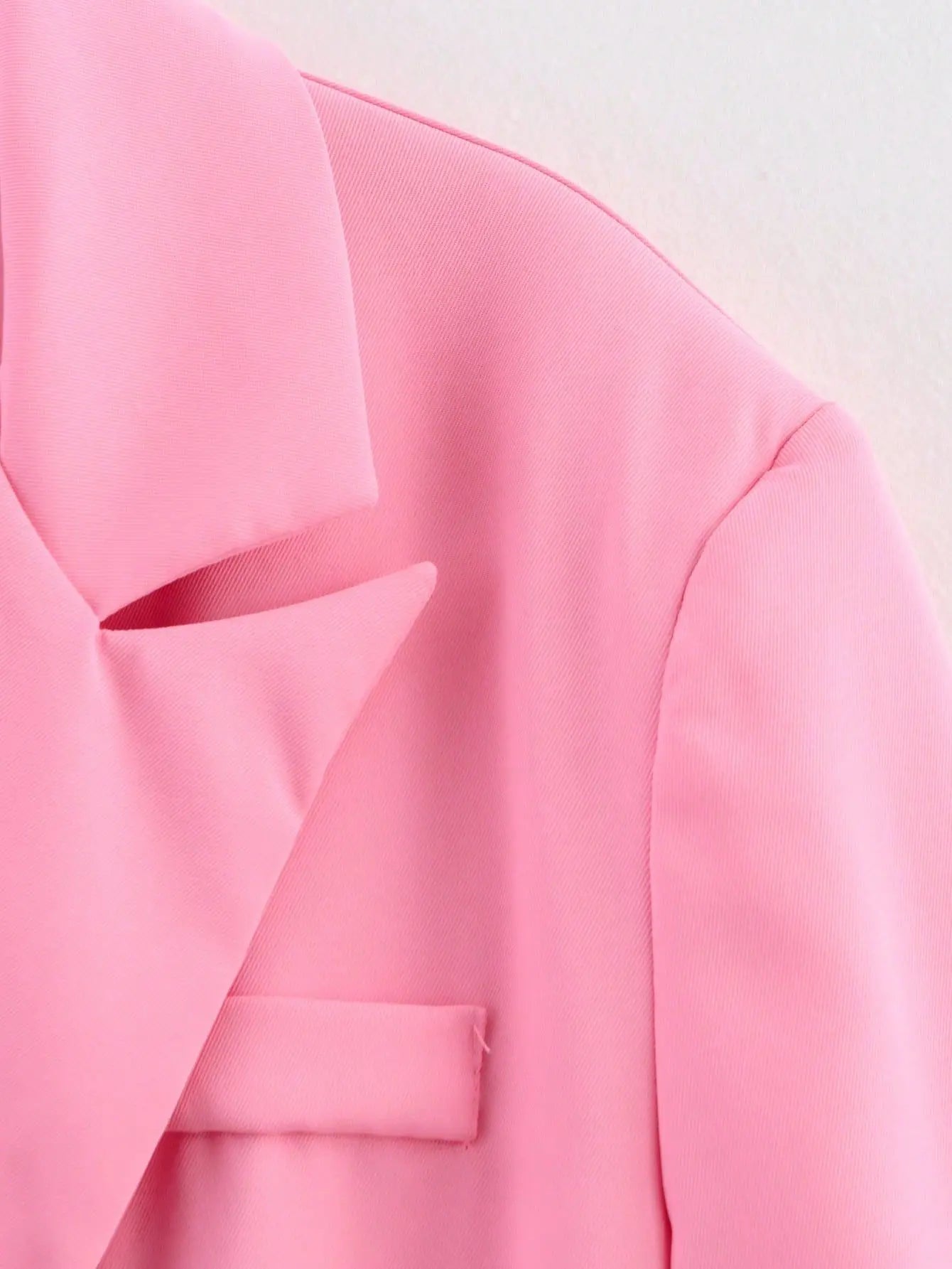 112 - Damen Blazer Mit Spitze-Up & Reverskragen