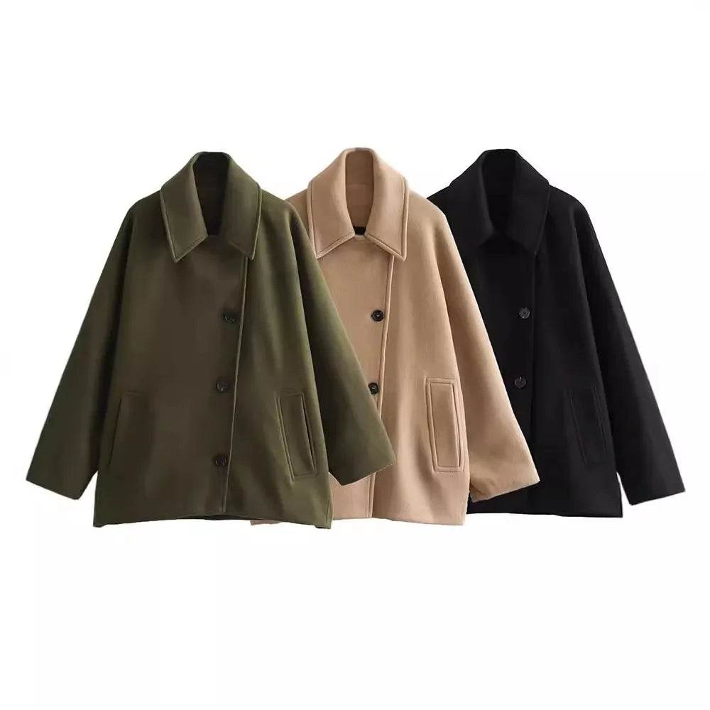 037 - Revers-Jacke Damen – Modern & Minimalistisch