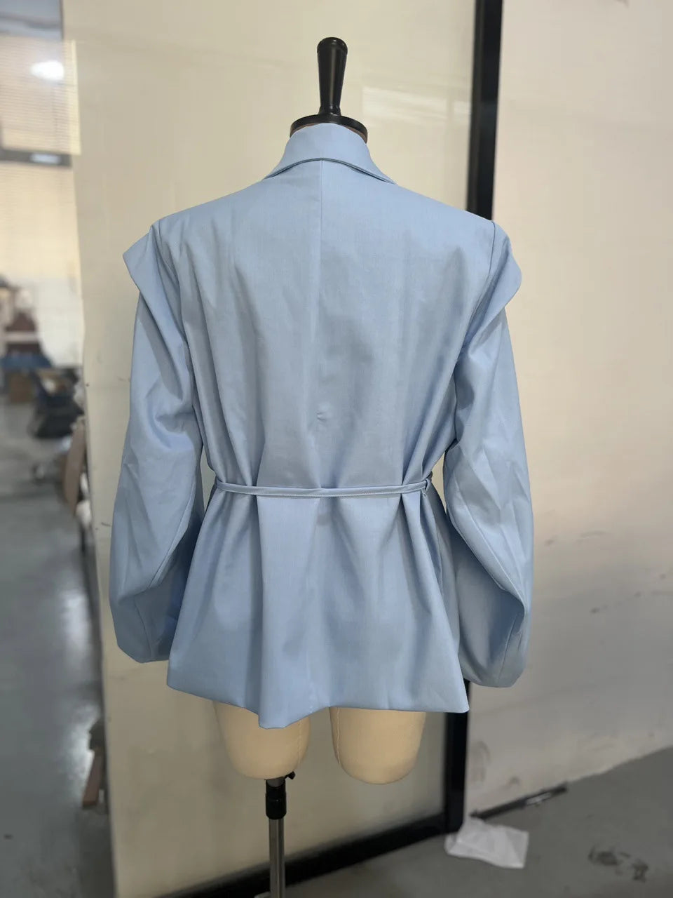 069 - Patchwork Blazer Damen – Elegant & Modern