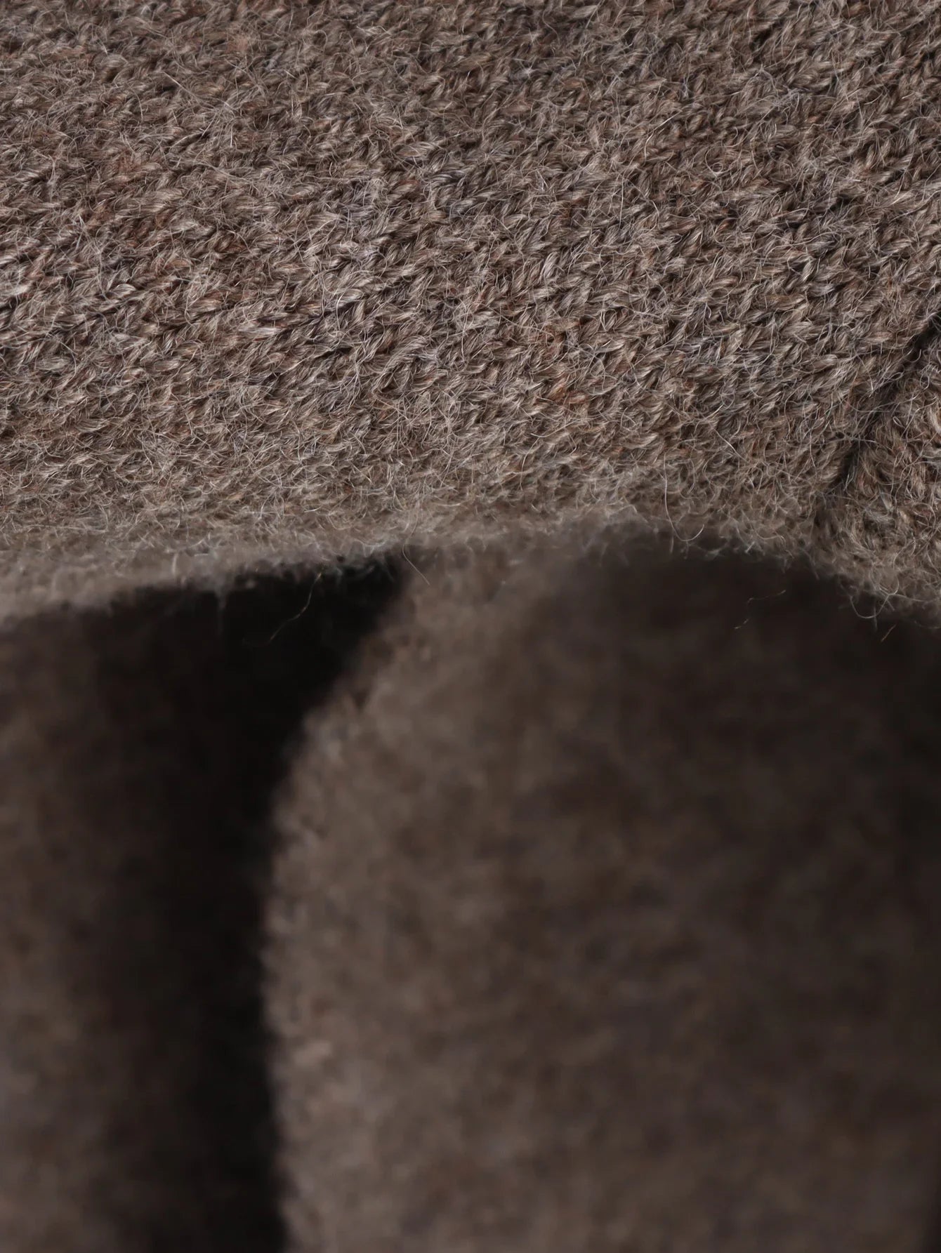 122 - Oversize Strickjacke Damen mit Schalkragen