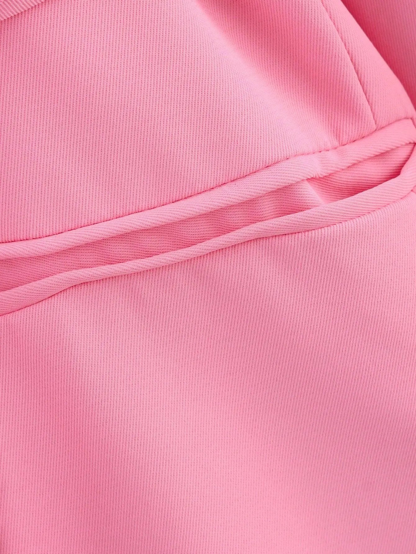 112 - Damen Blazer Mit Spitze-Up & Reverskragen