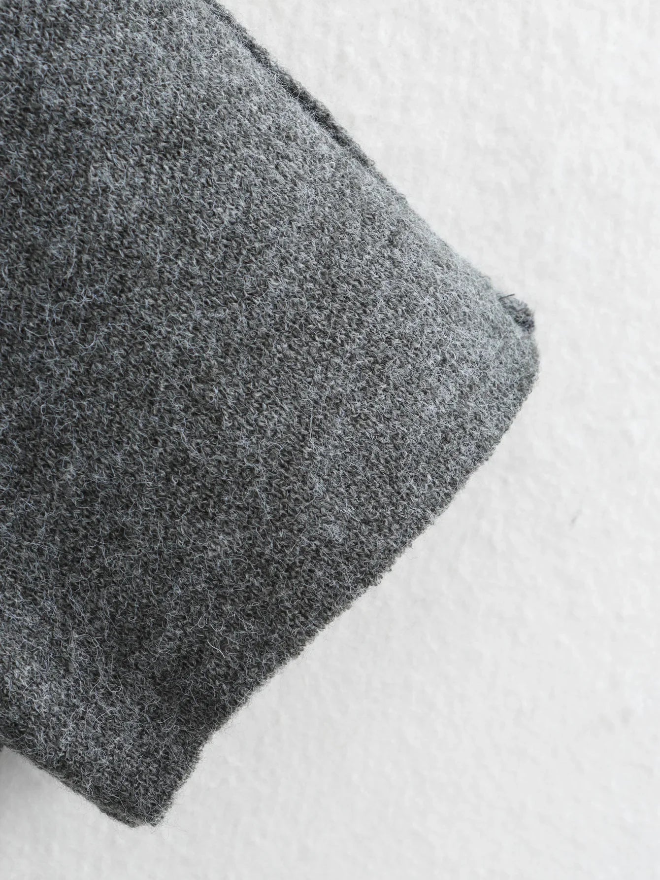 122 - Oversize Strickjacke Damen mit Schalkragen