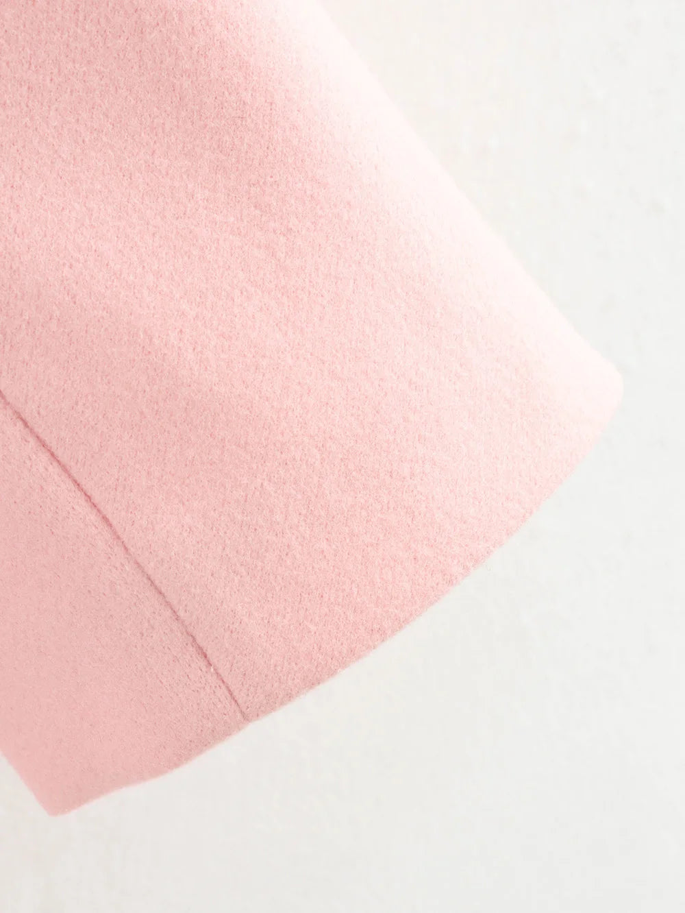 079 - Einfarbiger Schleifen-Mantel – Herbst/Winter Damenjacke