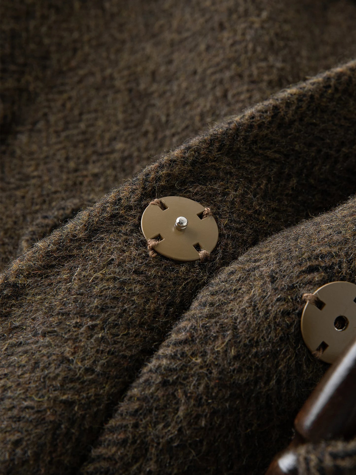 033 - Tweedmantel Damen – Oversize & Elegant