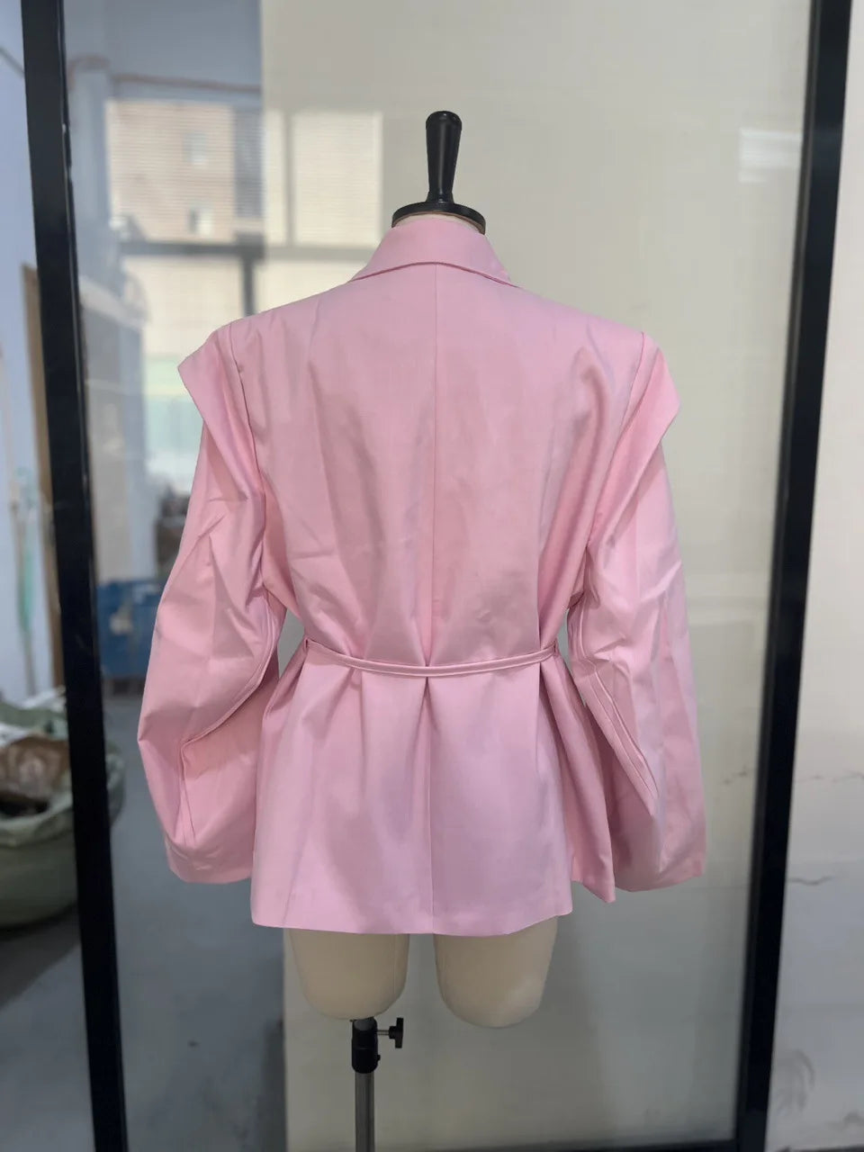 069 - Patchwork Blazer Damen – Elegant & Modern