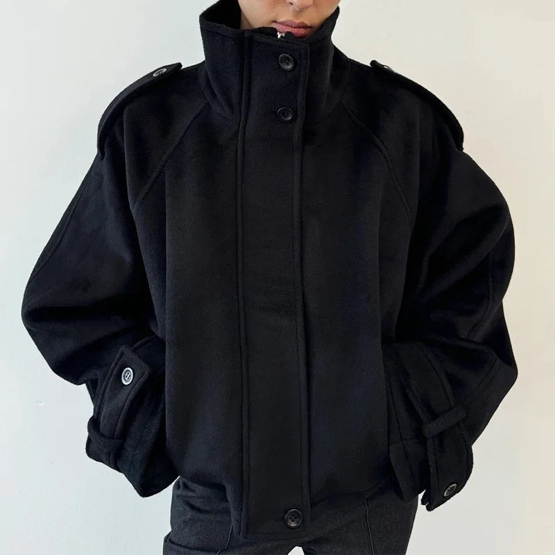 063 - Wollblazer Damen – Kurz & Zweireihig