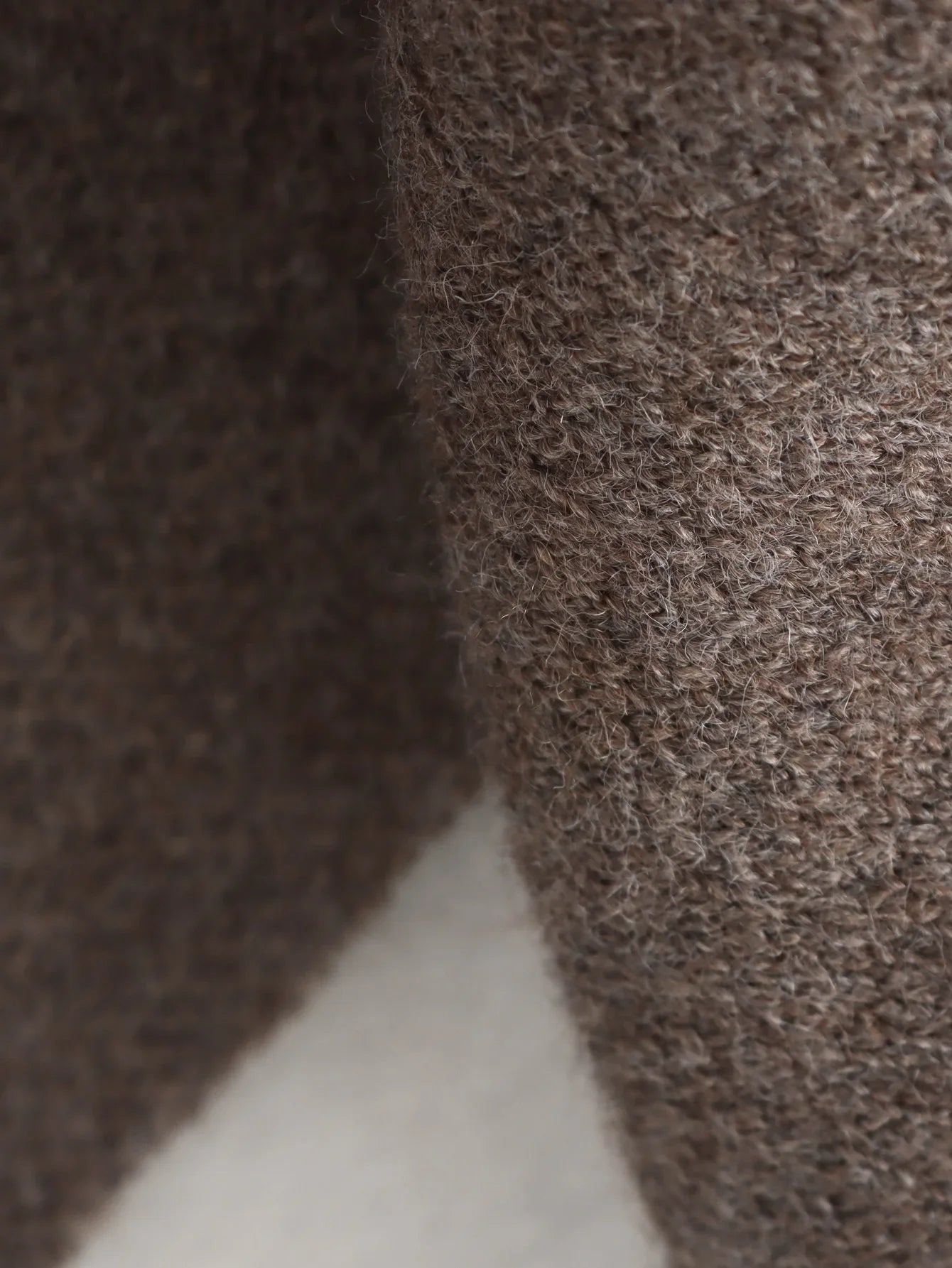 122 - Oversize Strickjacke Damen mit Schalkragen