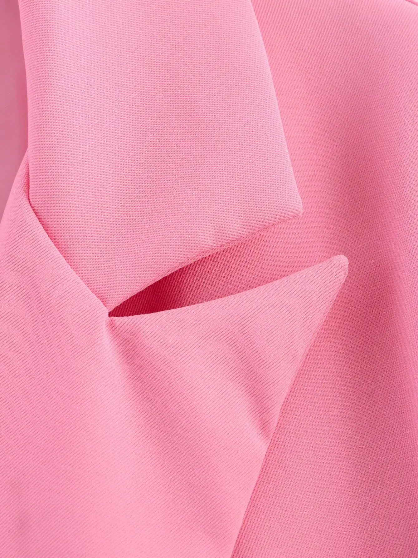 112 - Damen Blazer Mit Spitze-Up & Reverskragen