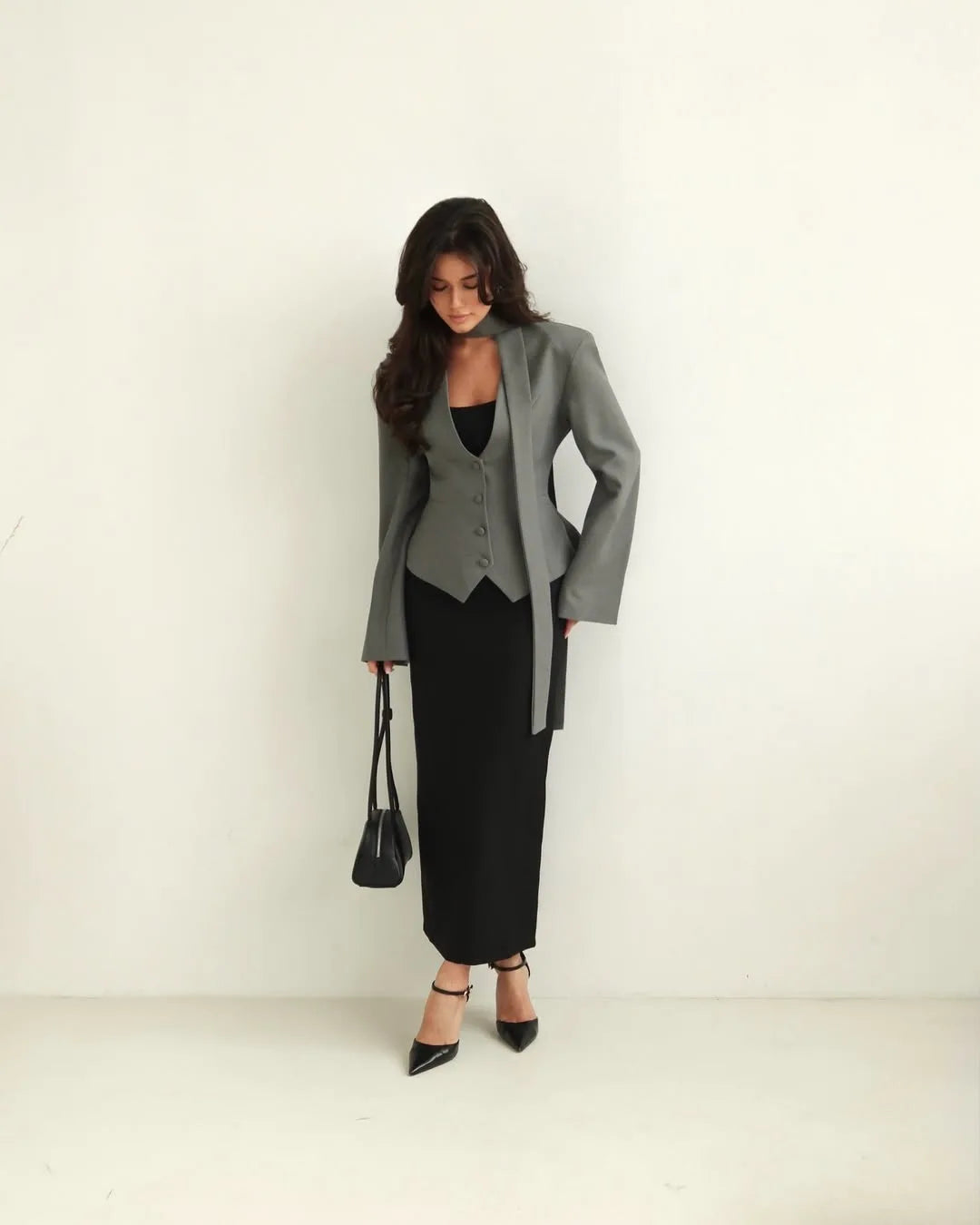 028 - Eleganter Blazer Damen – Tailliert & Modern