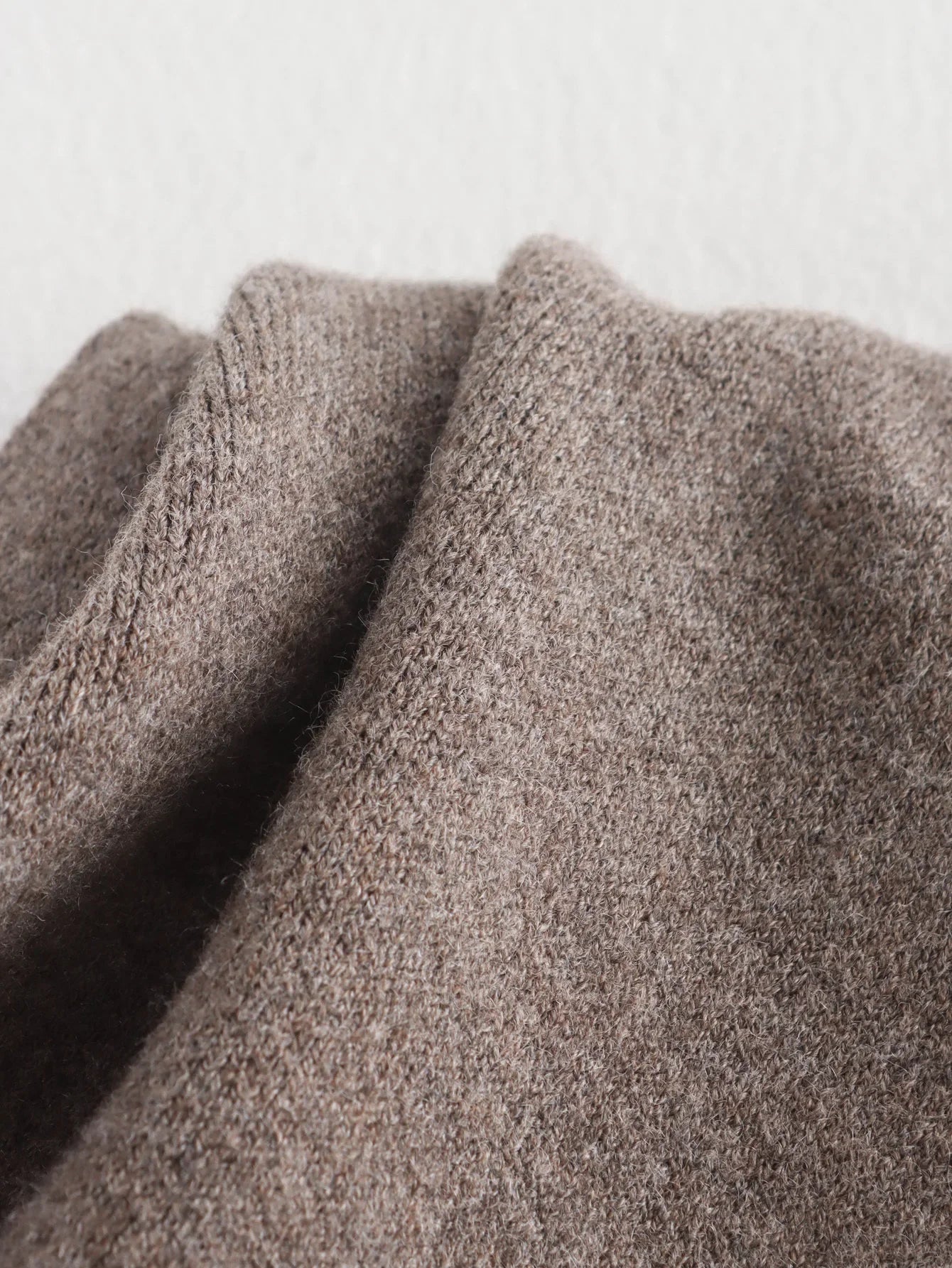 122 - Oversize Strickjacke Damen mit Schalkragen