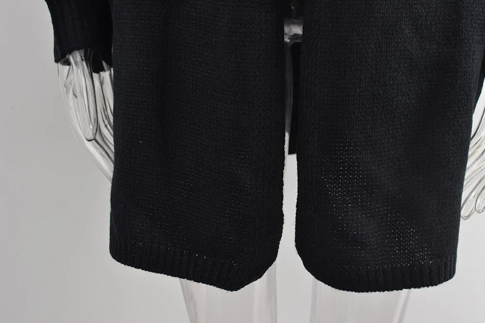 006 - Damen Strickmantel – Warm & Urban