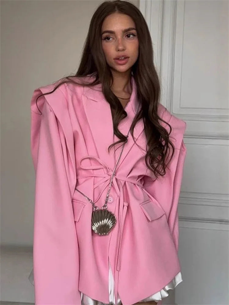 069 - Patchwork Blazer Damen – Elegant & Modern