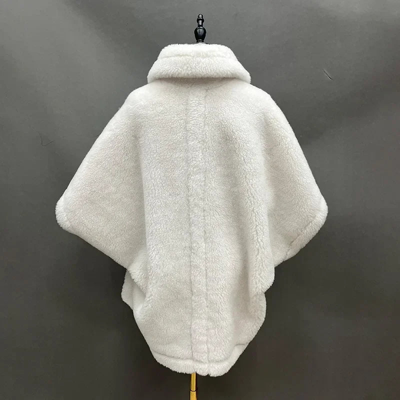 047 - Teddy Coat Damen – Echtfell & Warm