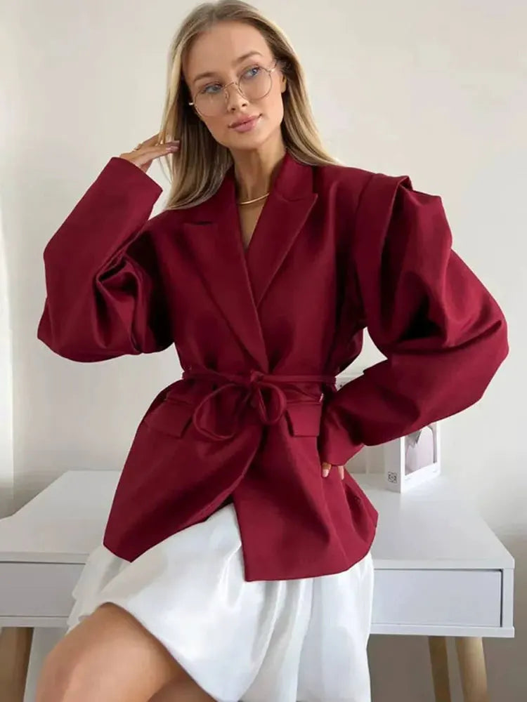 069 - Patchwork Blazer Damen – Elegant & Modern