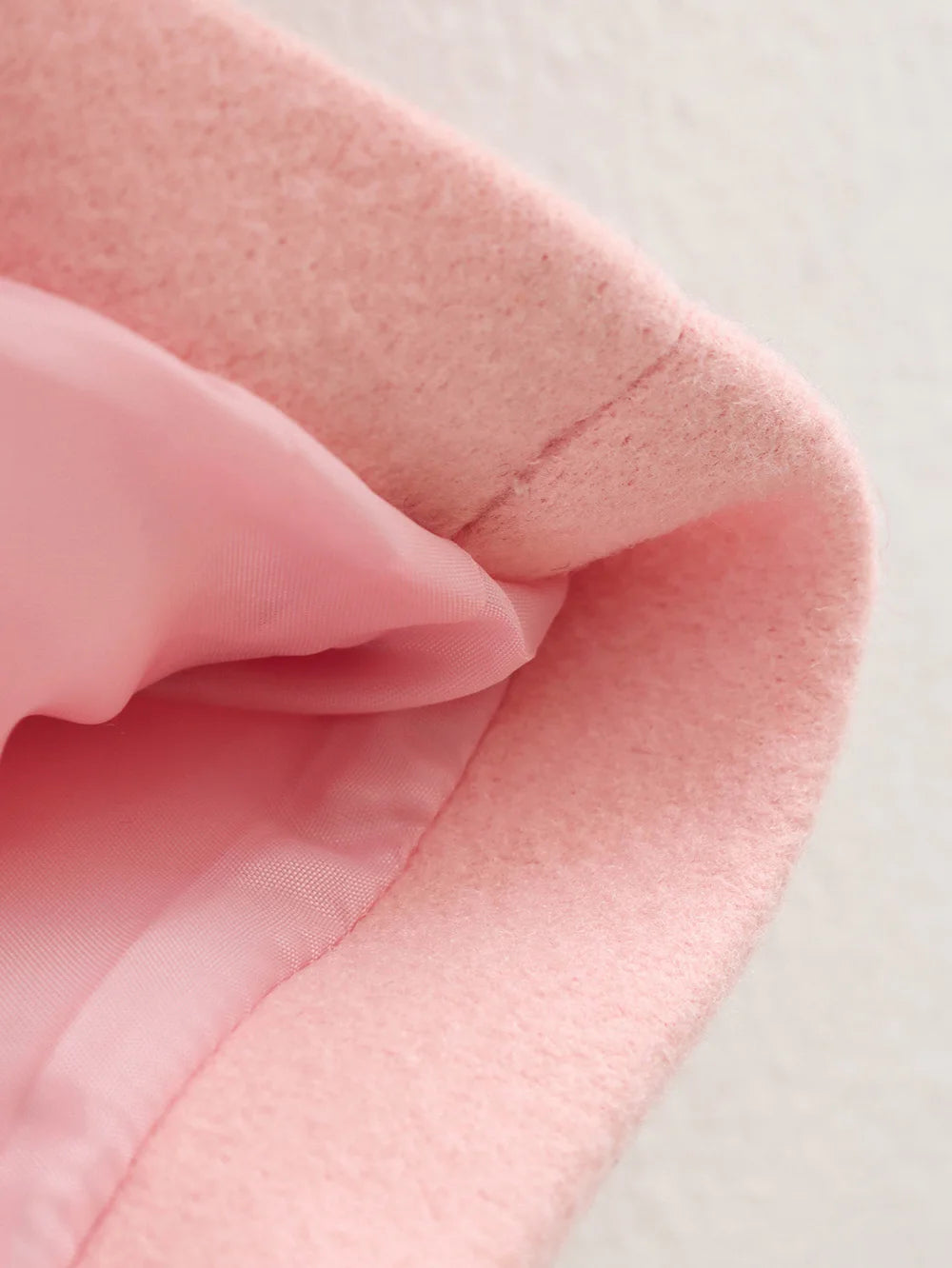 079 - Einfarbiger Schleifen-Mantel – Herbst/Winter Damenjacke