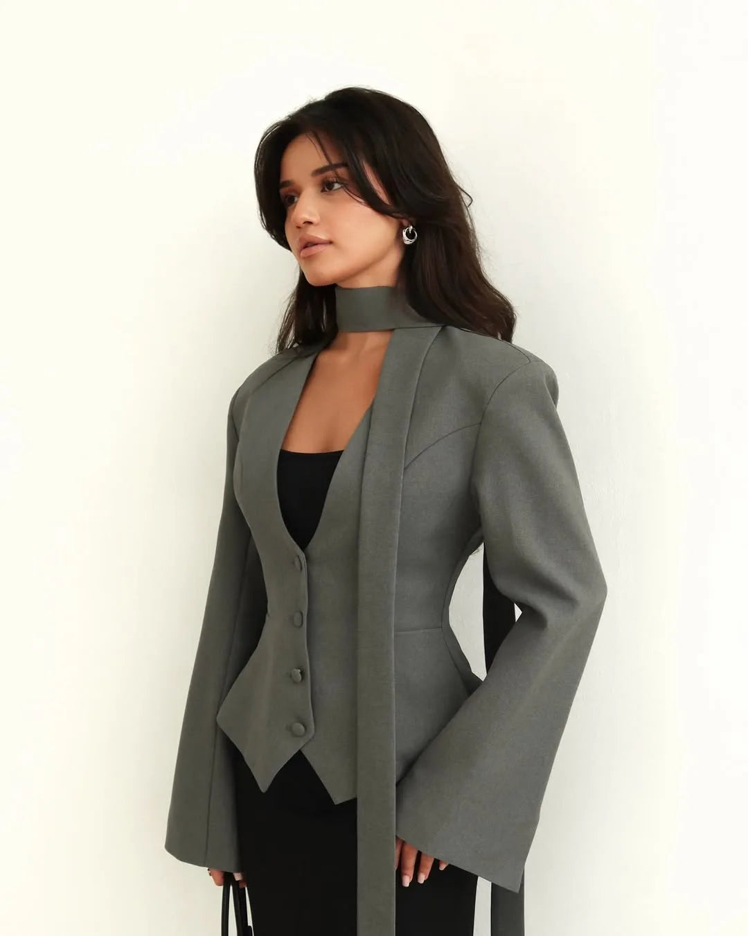 028 - Eleganter Blazer Damen – Tailliert & Modern