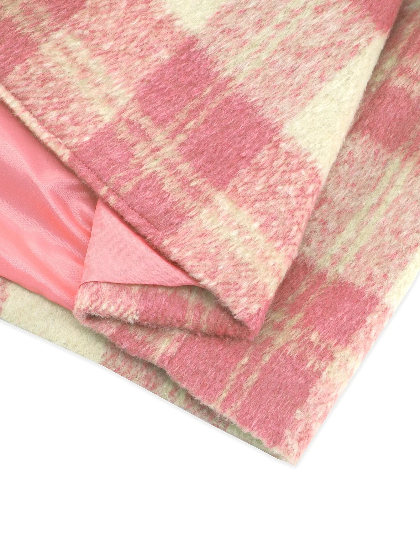 038 - Karomantel Damen – Mid-Länge & Elegant