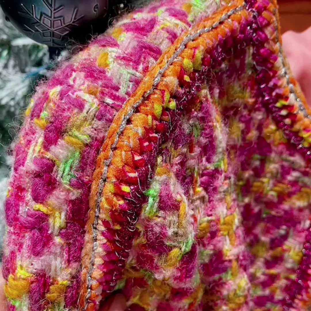 042 - Tweedjacke Damen – Kurz & Luxury Design