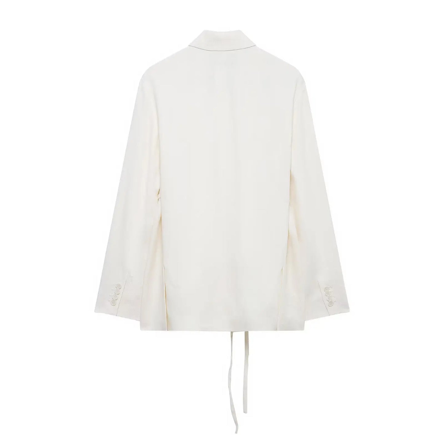 112 - Damen Blazer Mit Spitze-Up & Reverskragen