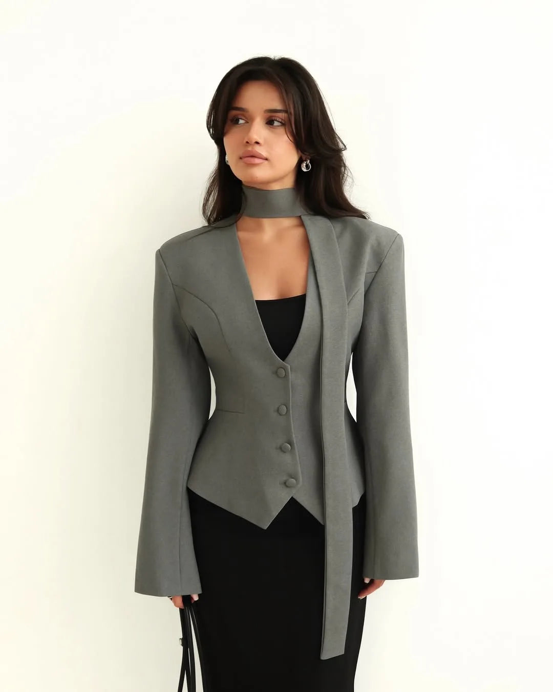 028 - Eleganter Blazer Damen – Tailliert & Modern