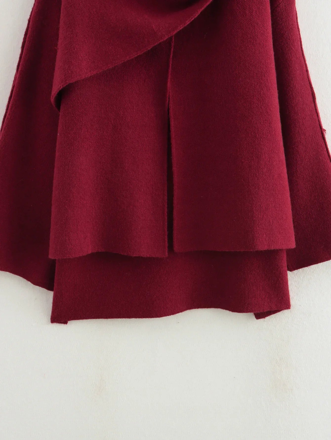 122 - Oversize Strickjacke Damen mit Schalkragen