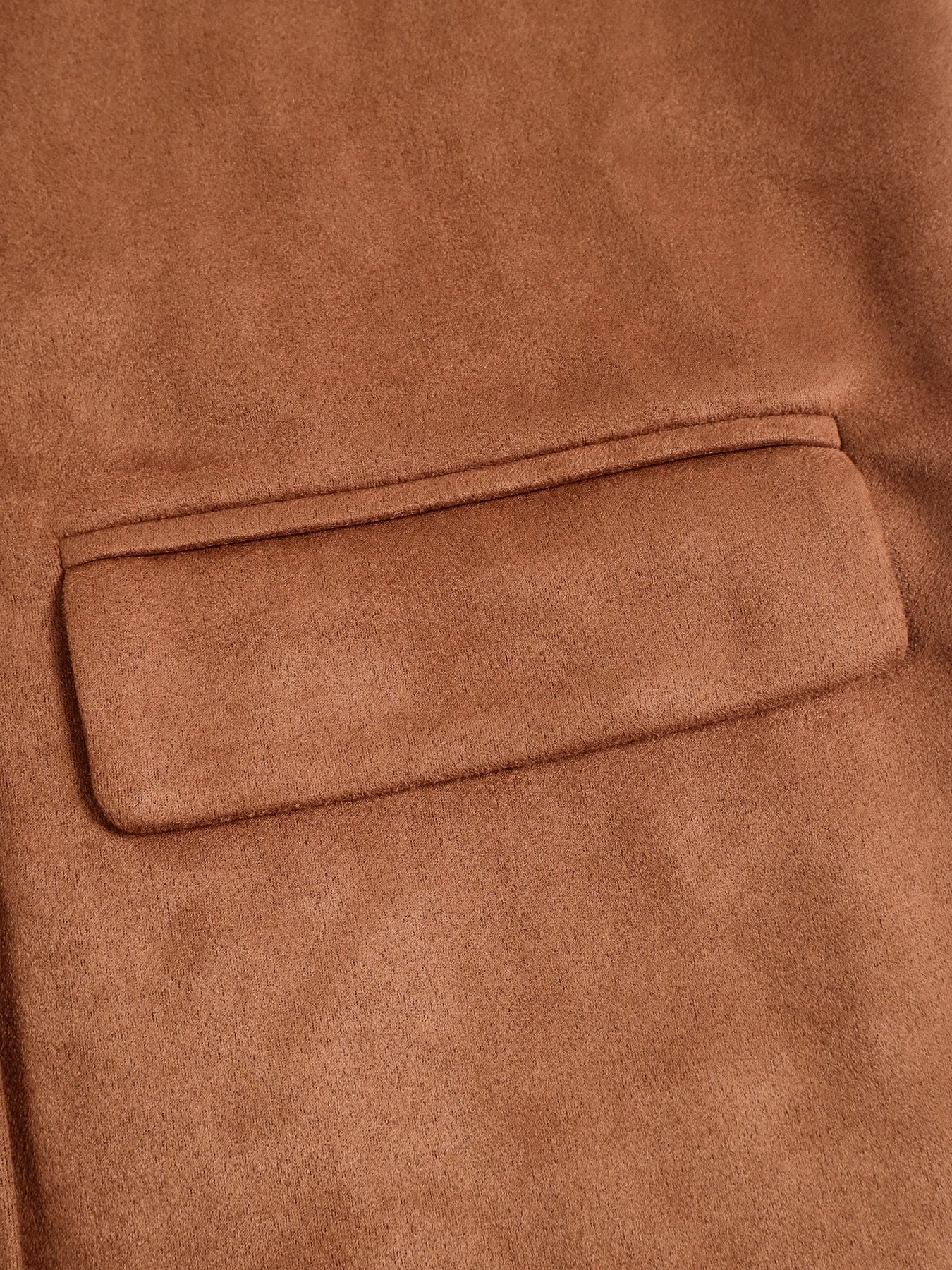 088 - Eleganter Wildleder-Blazer – Lockere Passform & urbaner Chic