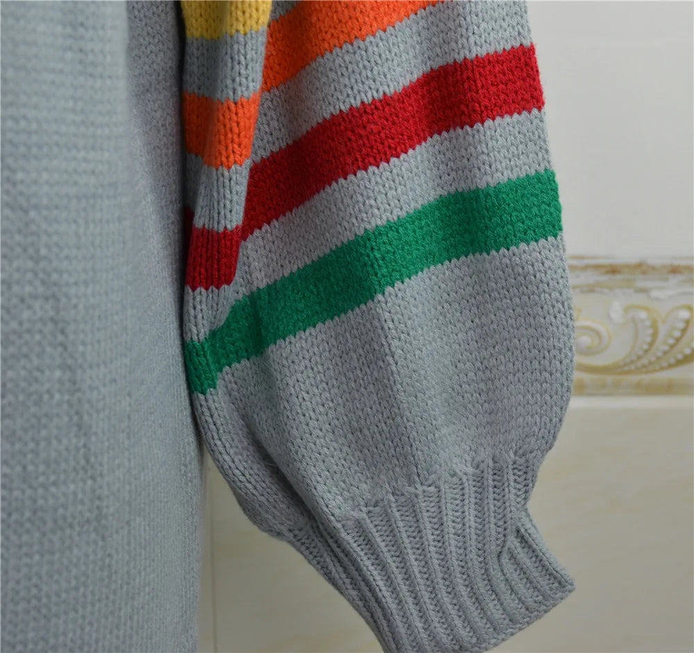 006 - Damen Strickmantel – Warm & Urban