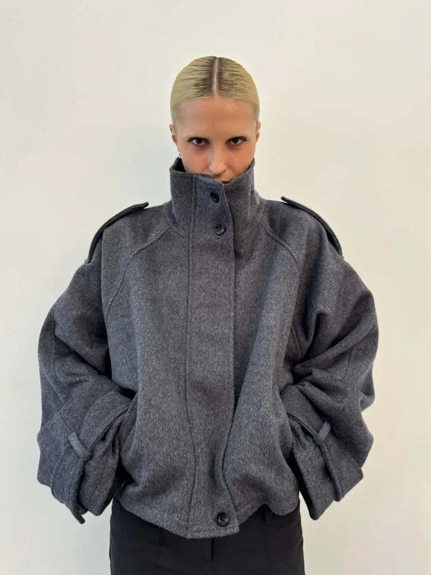 063 - Wollblazer Damen – Kurz & Zweireihig