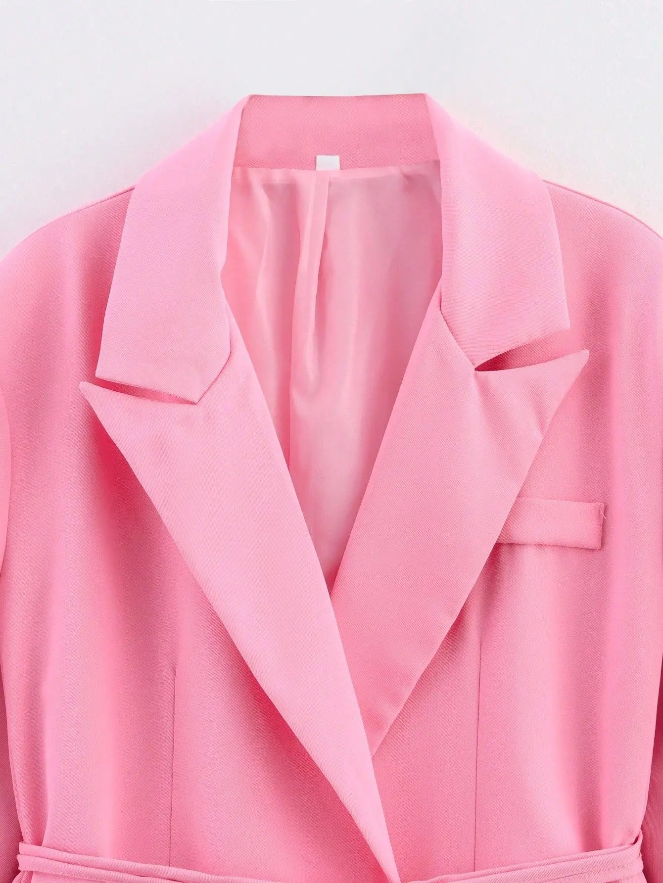 112 - Damen Blazer Mit Spitze-Up & Reverskragen