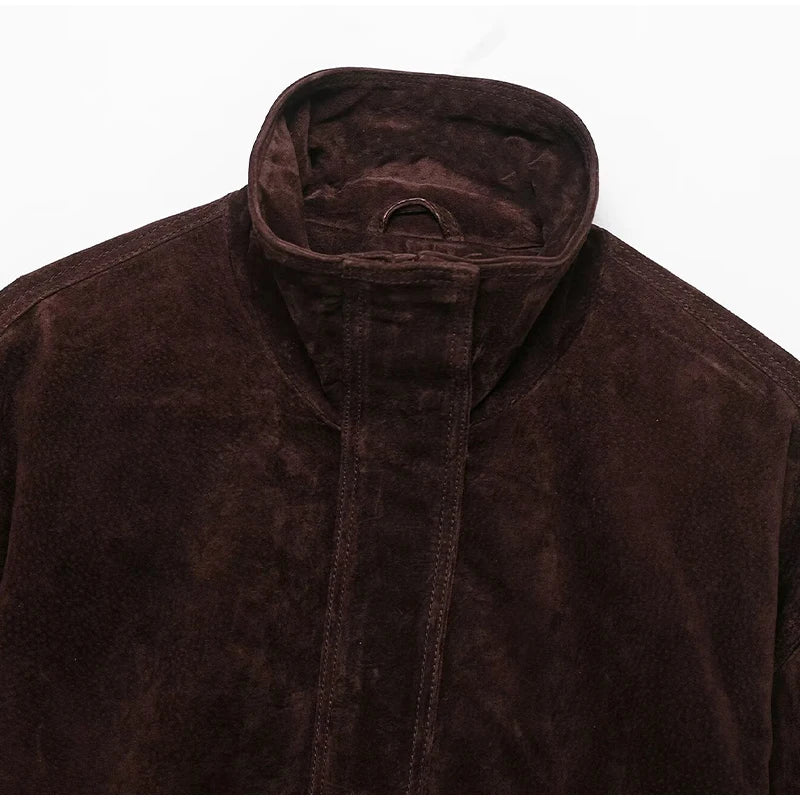 066 - Wildlederjacke Damen – Modern & Locker