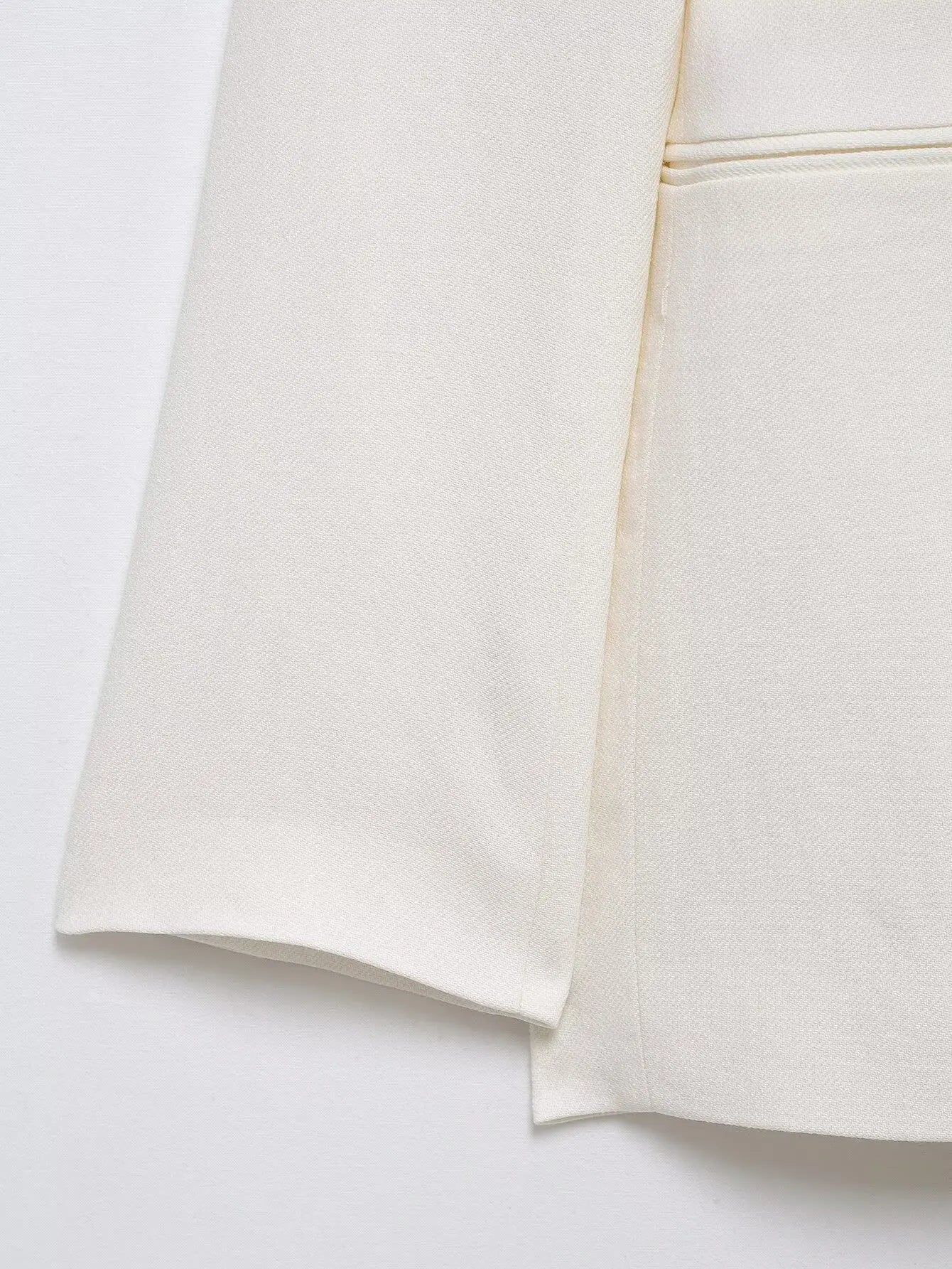 112 - Damen Blazer Mit Spitze-Up & Reverskragen