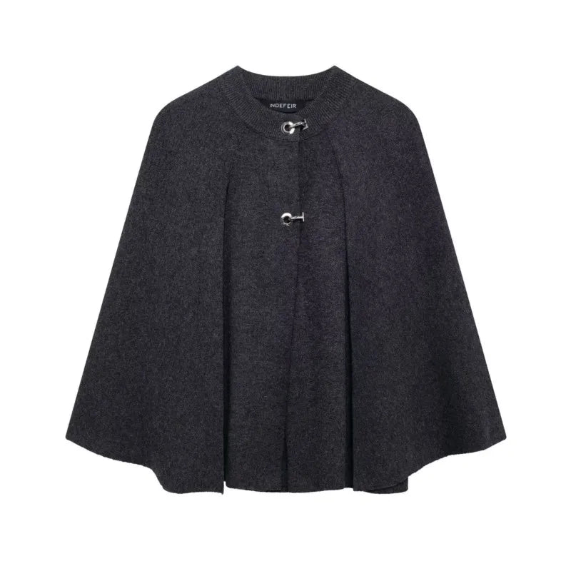 040 - Wollcape Damen – Elegant & Minimalistisch