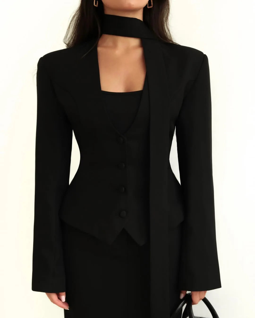028 - Eleganter Blazer Damen – Tailliert & Modern