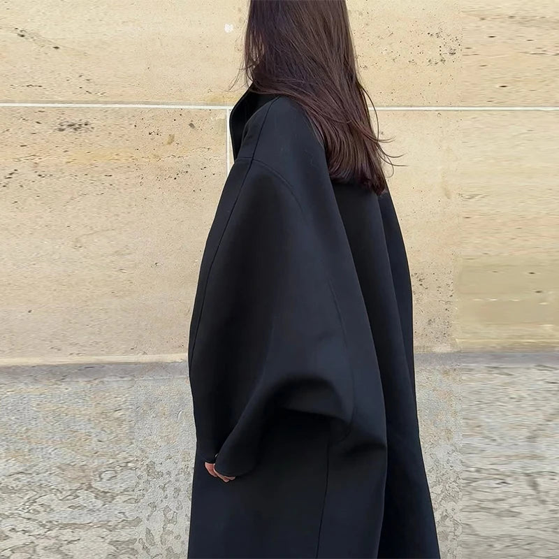 015 - Oversize Trenchcoat Damen – Modern & Stylish